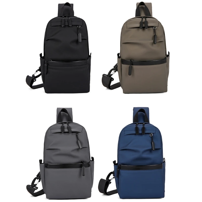 

Solid Color Chest Bag Over The Shoulder Bag Large Capacity Trendy Bags