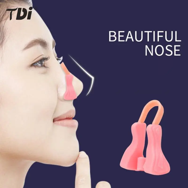 

Nose Shaper Clip Nose Up Lifting Shaping Bridge Straightening Slimmer Device Silicone Nose Slimmer No Painful Hurt Beauty Tools