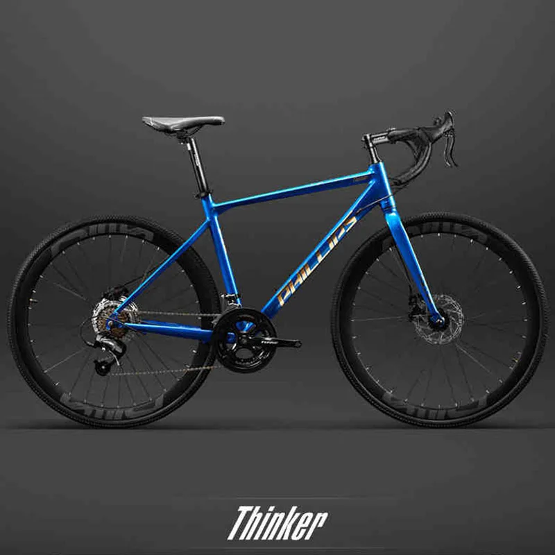 Велосипед дорожный из алюминиевого сплава с переменной скоростью 24/27/30 скоростей