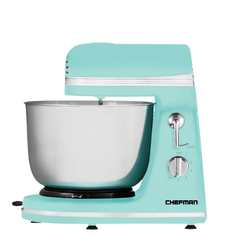 

Винтажный миксер-подставка Power Max, 3,7 Qt, 300 Вт, мятный