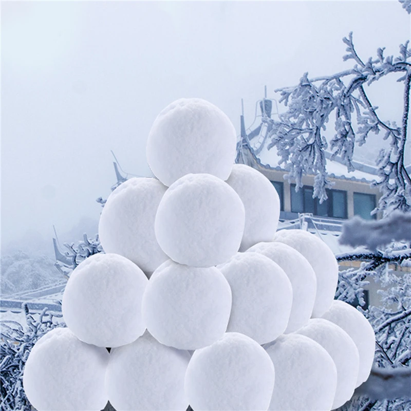 

Искусственные снежки, рождественские украшения, реалистичные поддельные мягкие снежки для боевых игр, развивающие игрушки