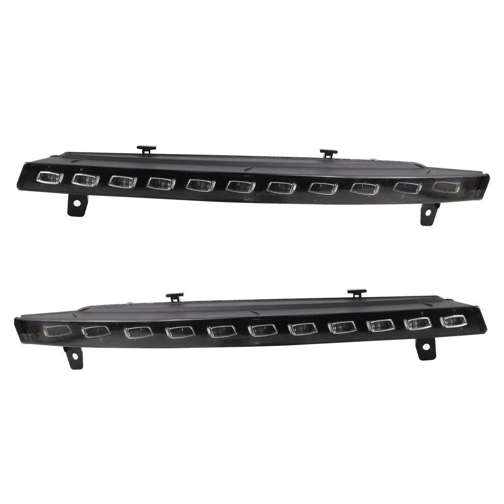 1 пара светодиодных дневных ходовых огсветильник для Audi Q7 2010 2011 2012 2013 2014 2015