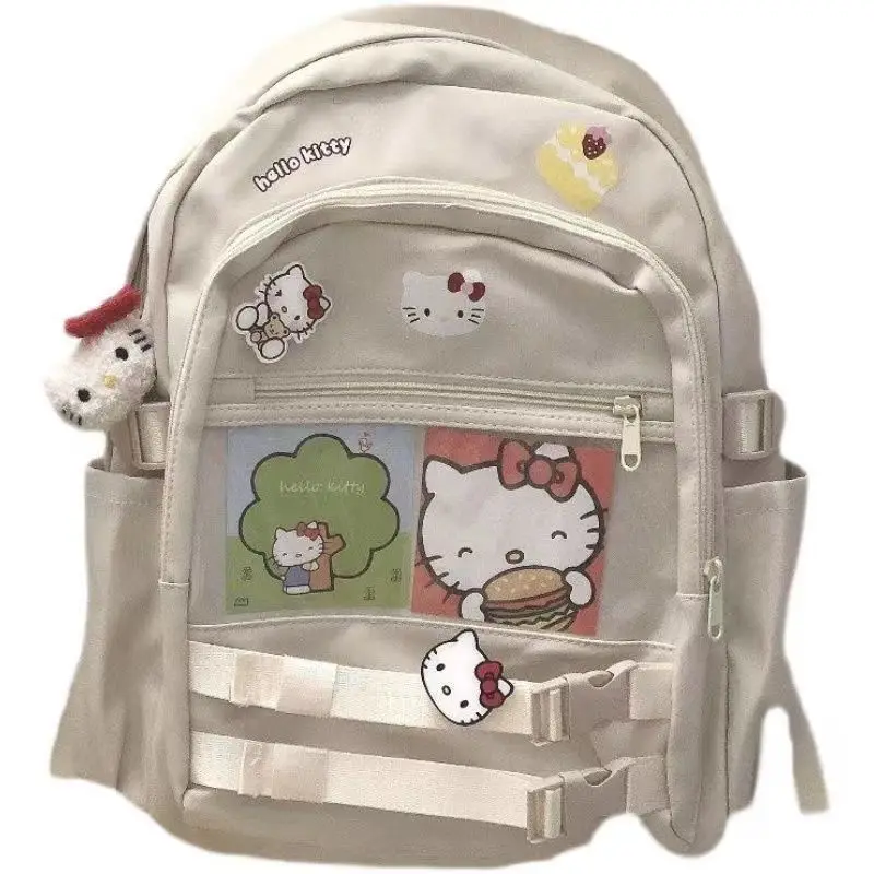 Japanese Hellokitty Cute Campus Computer Student Large Capacity Backpack Backpack School Bags