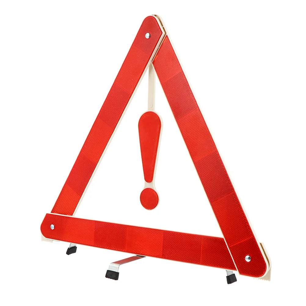 

Car Emblem Warning Sign Road Safety Signs Automatic 39X34cm Foldable Plastic Triangle
