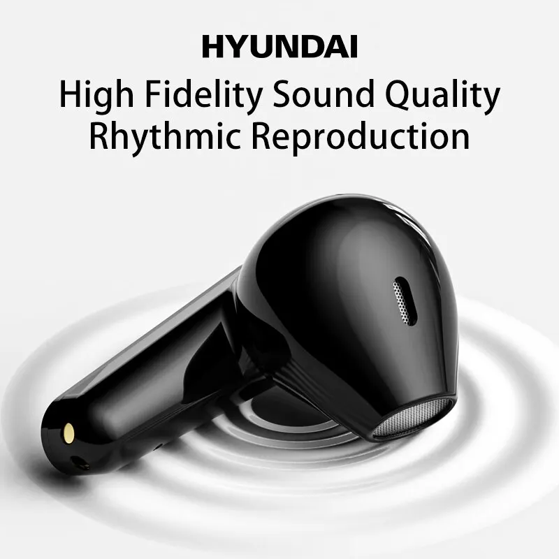 Bluetooth-наушники Hyundai HY-T14 TWS со звуком Hi-Fi игровая гарнитура с низкой задержкой