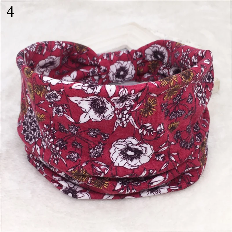 Bohemian Wide Cotton Stretch Headbands Women Headwrap Turban Headwear Bandage Hairbands Bandana Wide Headbands Hair Accessories images - 6