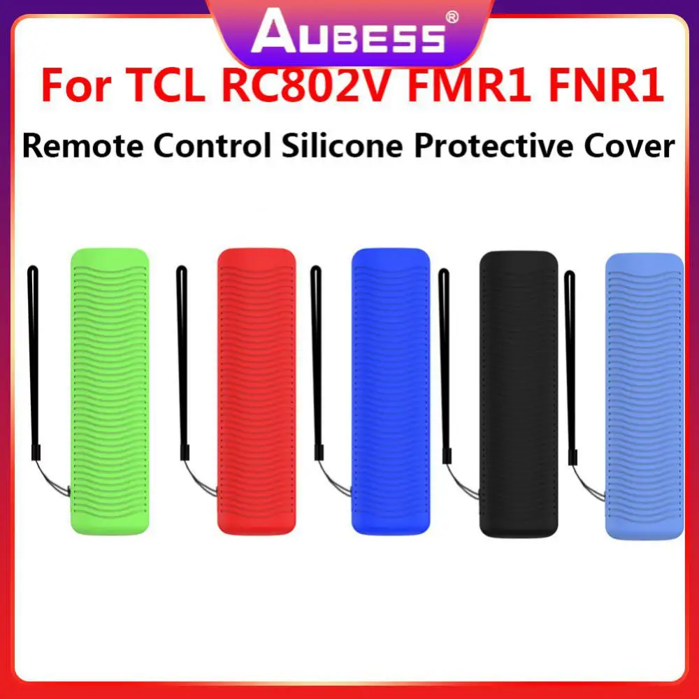 

Voice Tv Protective Case Smart Accessories Silicone Remote Control Cover Rc802v Fmr1 Fnr1 For Tcl Rc802v Protective Cover