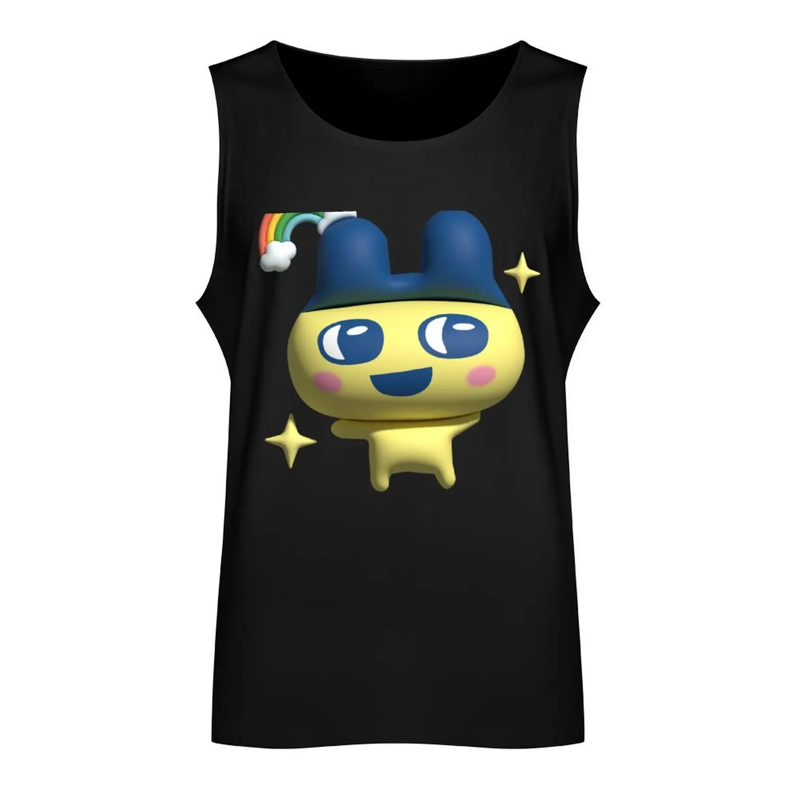Фото Mametchi 3D Puffy Look Майка простая футболка без рукавов куртки Жилет мужская одежда №2