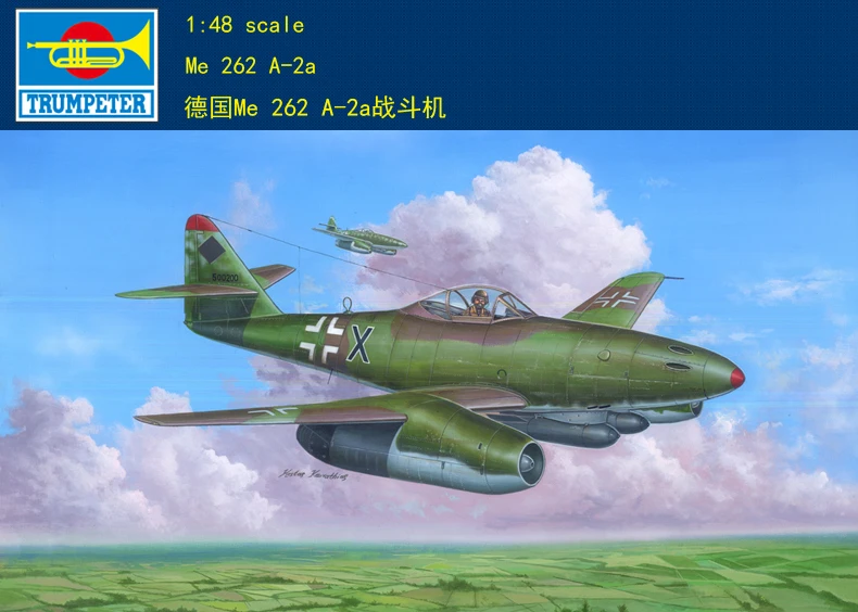 

HobbyBoss 80376 1/48 Messerschmitt Me 262 A-2a-Scale Model Kit