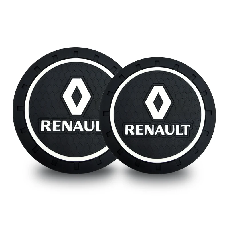 

Автомобильный Подстаканник Renault, Нескользящий Коврик, Эмблема