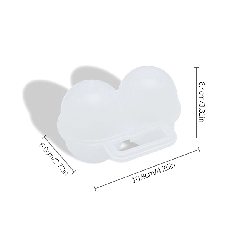 

Пластиковый контейнер для яиц 2 ячейки