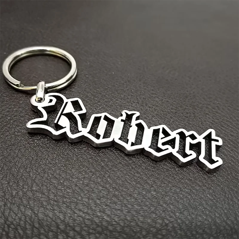 DHQH ежегодный новый оптовый брелок для ключей с надписью из нержавеющей стали