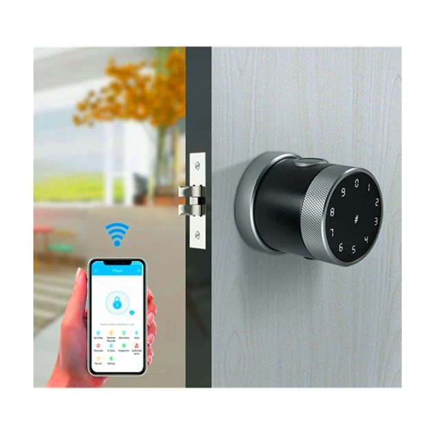 Fingerprint Smart Biometric Quick Access Keyless Metal Security Anti-Theft door fingerprint lock smart