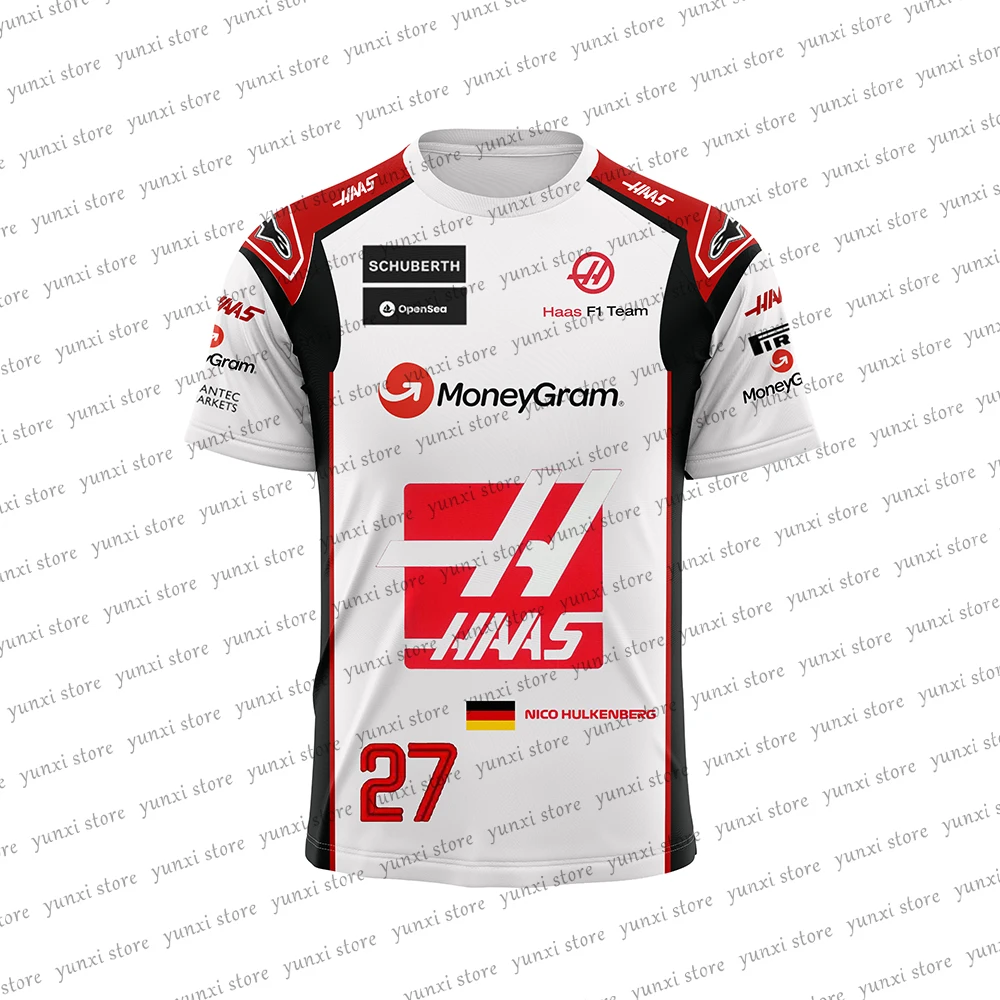 

2023 New Extreme Sports T-shirt Racing Suit Harajuku Street Fashion Formula 1 100-6XL Plus Size F1 Men T-shirt