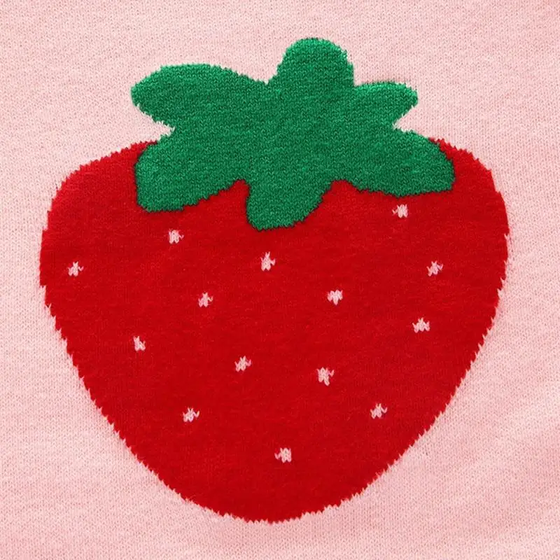 Детский трикотажный комбинезон для девочек Осенний удобный с круглым вырезом