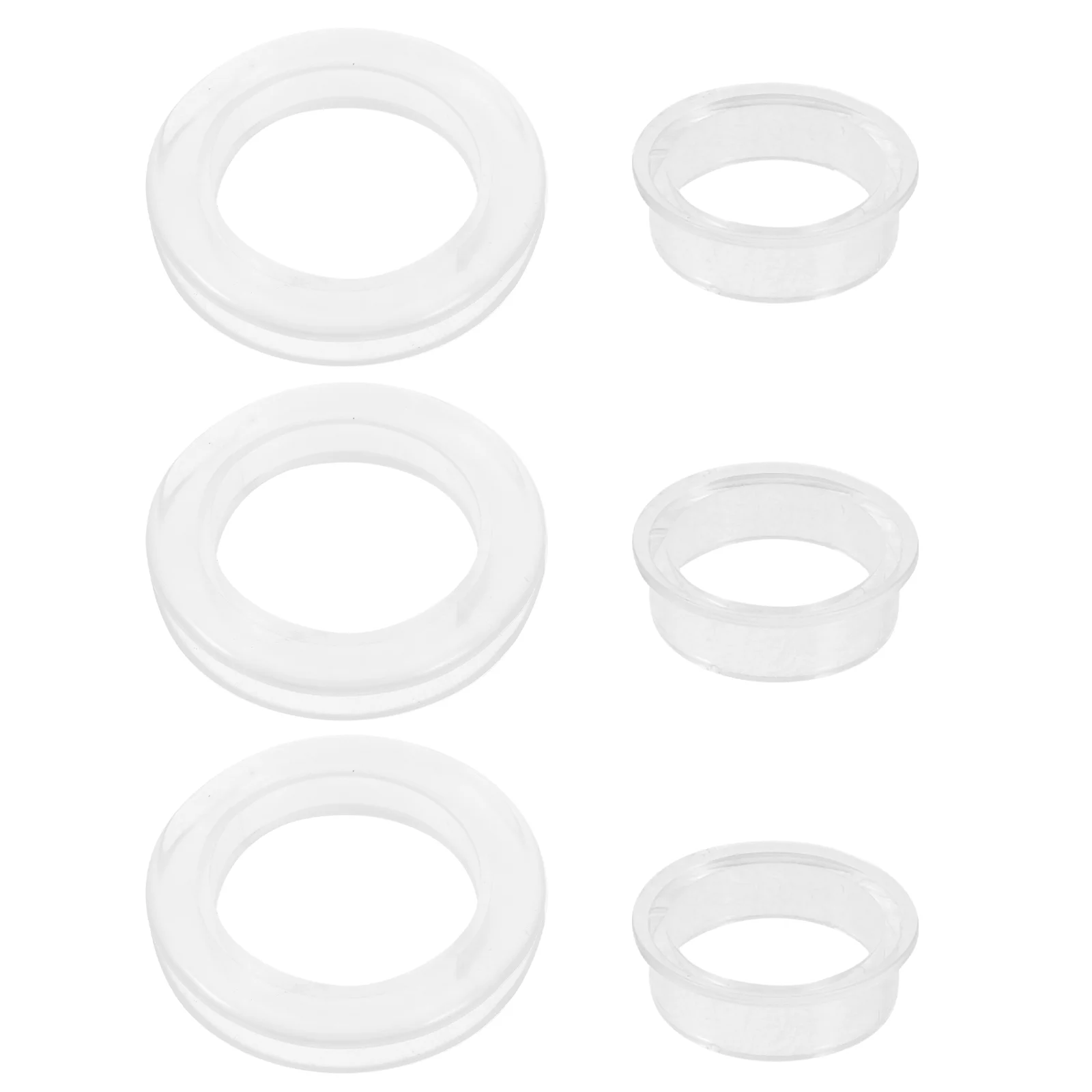 

6 Sets Creative Umbrella Rings Umbrella Hole Rings Umbrella Table Hole Rings