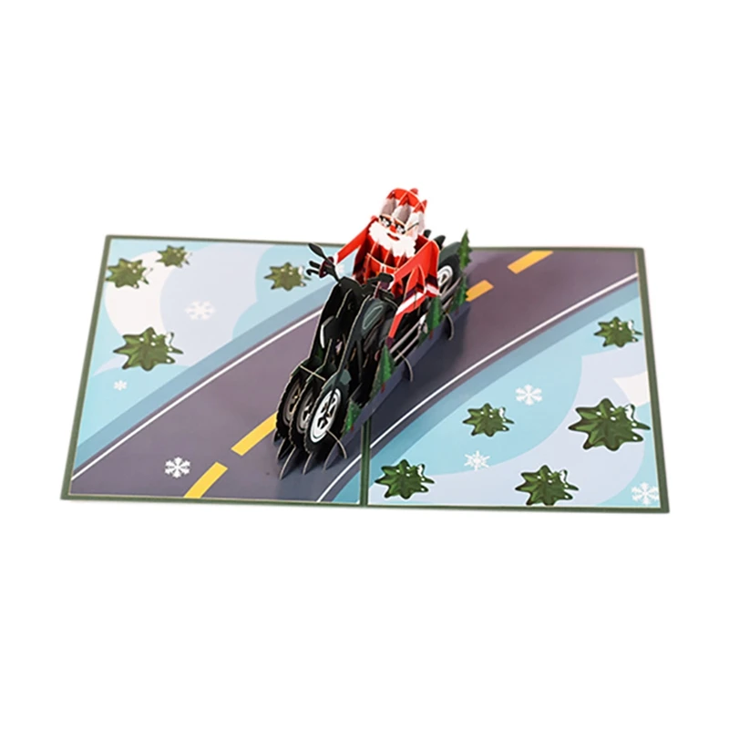 

3D Рождественские открытки, поздравительные открытки, уникальные 3D открытки в подарок на Рождество, Счастливого Рождества, спасибо, открытк...