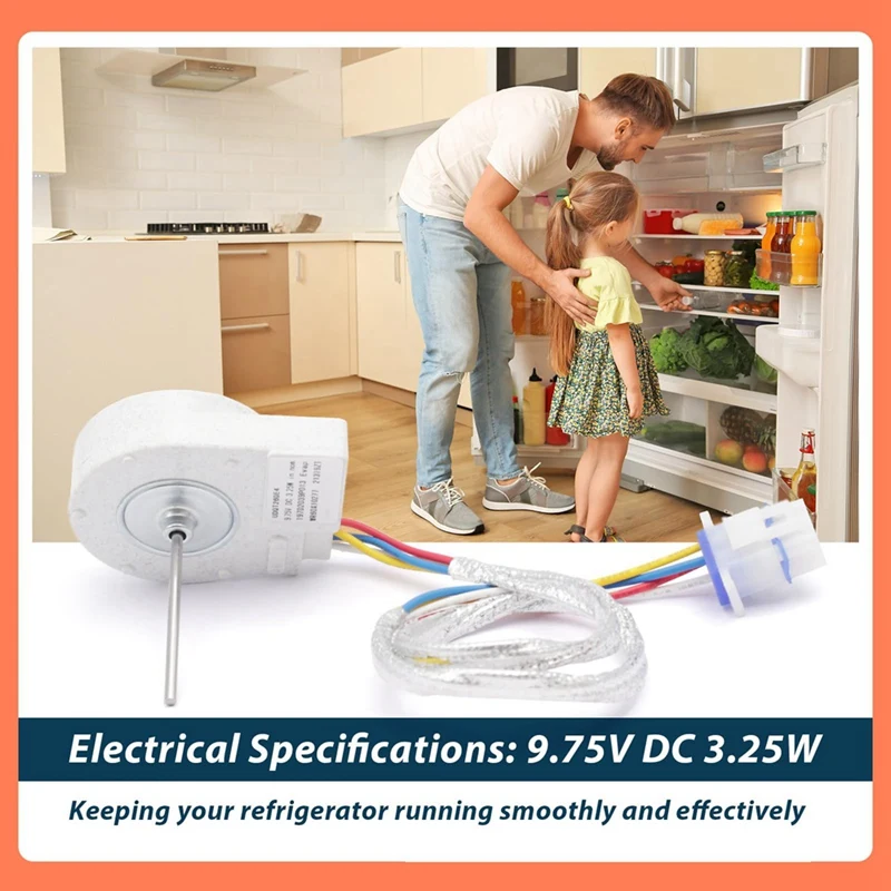 Усовершенствованный двигатель испарителя холодильника WR60X10277 запчасти для