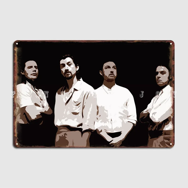 

Tranquility Base Poster Metal Plaque Wall Mural Mural Customize Wall Decor Tin Sign Poster