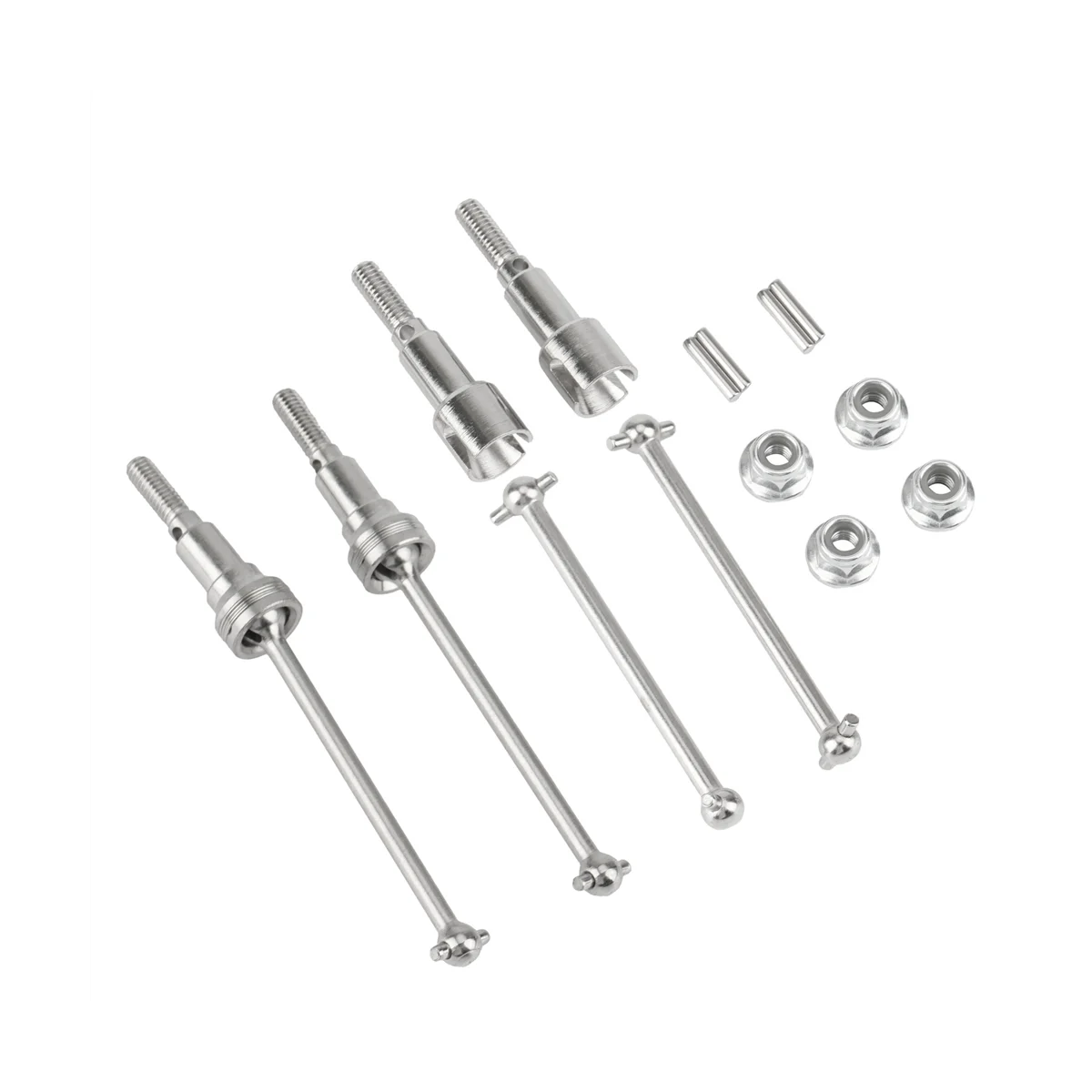 

Металлический передний и задний приводной вал CVD для H16 16207 16208 16209 16210 1/16, аксессуары для радиоуправляемых автомобилей