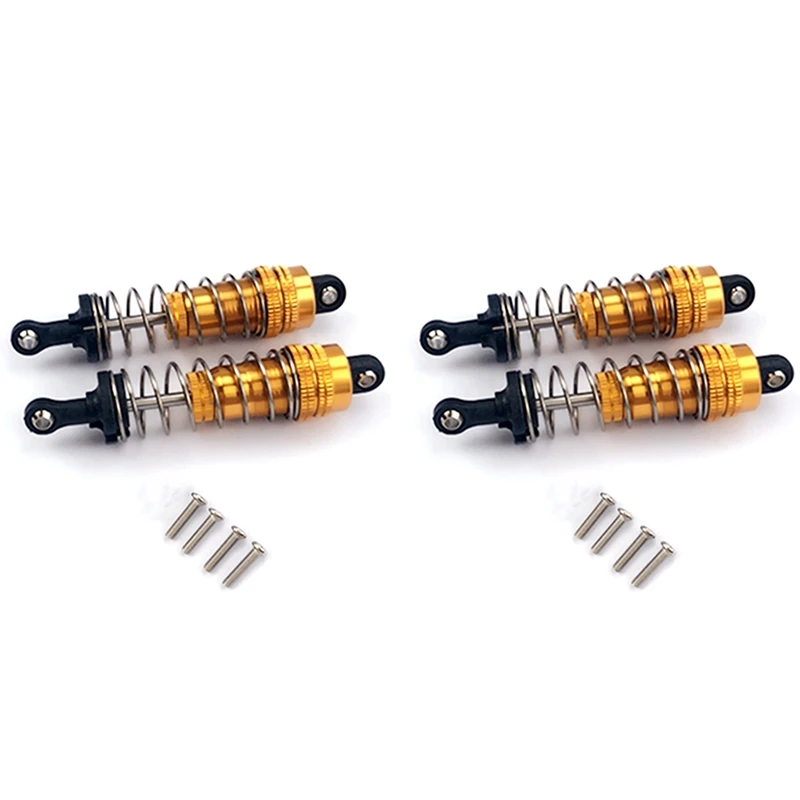 

4 шт., металлический амортизатор для Wltoys 144001 1/14