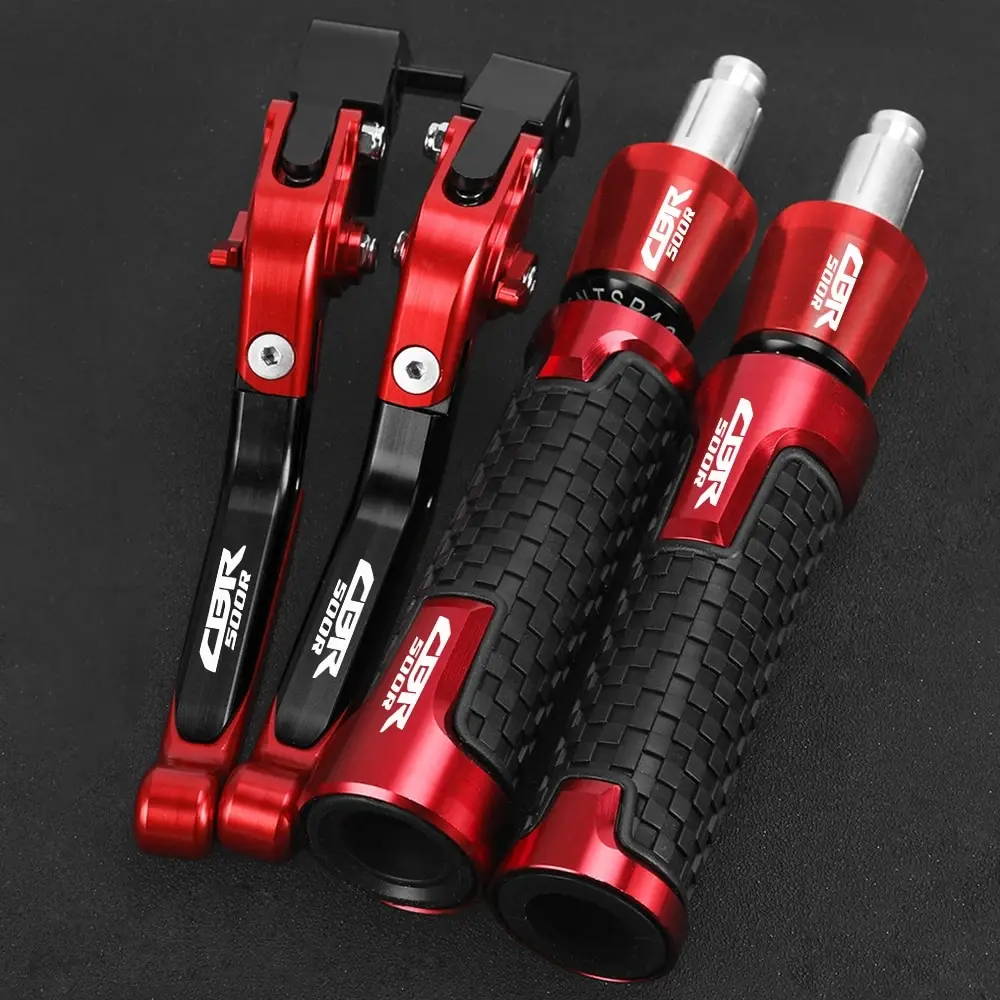 

For HONDA CBR500R 2022 2023 2024 Motorcycle Foldable Brake Clutch Levers Handlebar grips Handle ends CBR500 R CBR 500R CBR 500 R