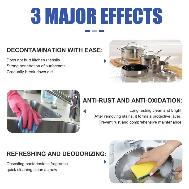 Кухонный волшебный обезжириватель спрей для удаления ржавчины