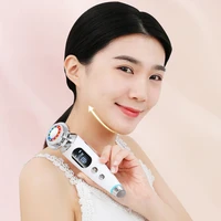 ems face massager skin rejuvenation radio mesotherapy led facial lifting beauty vibration wrinkle removal anti aging
