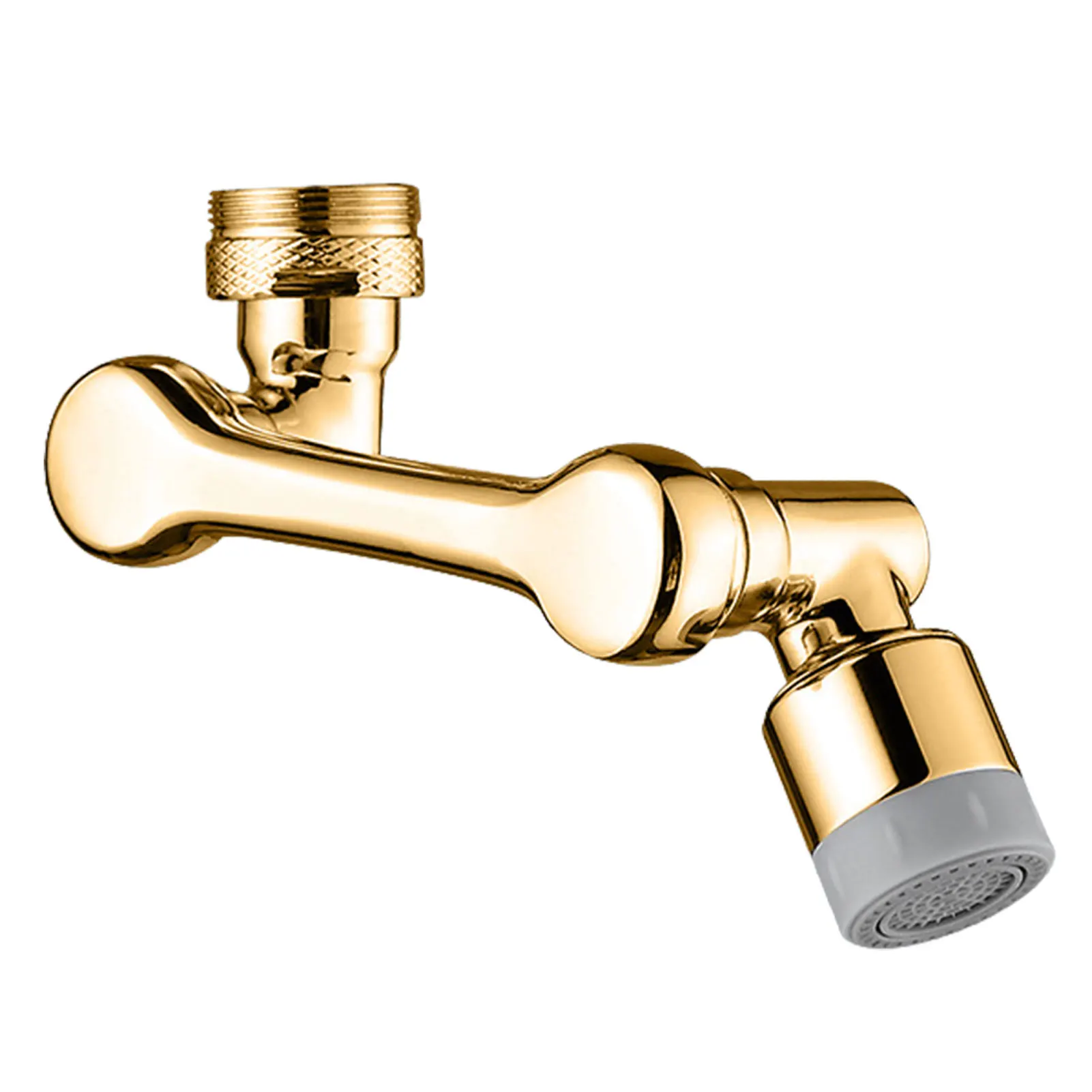 

1080Rotating Faucet Extender Durable 1080 Degree Swivel Faucet Aerator Durable Multi-Layer Plating Rotatable Splash Filter