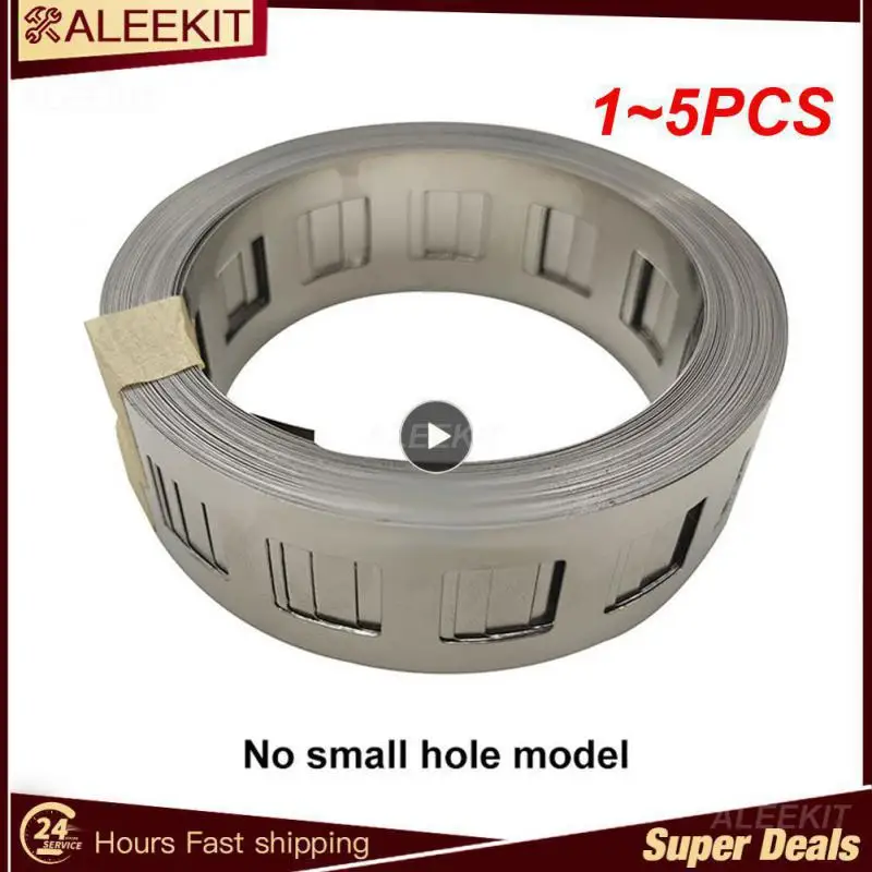 

1~5PCS 2P 21700 0.15mm Nickel Plated Steel Strip Sheet Nickel Tape Holder High Purity Pure Nickel Belt For Lithium Batteries