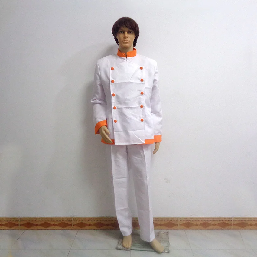 Shokugeki no Soma Food Wars Takumi Aldini Рождественская вечеринка Косплей Костюм на Хэллоуин