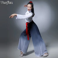 woman yangge clothing traditional chinese folk dance costume adult elegant classical national costumes square hanfu dance