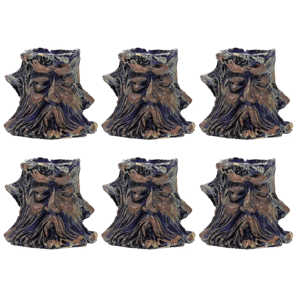 

Reptilewater Dish Bowl Bowls Feeder Worm Feeding Gecko Mini Escape Mealworm Snake Spider Proof Artificial Tree Trunkresin