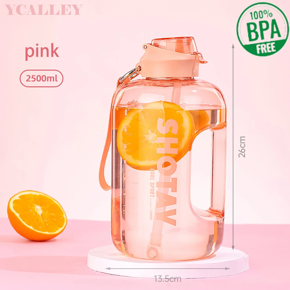 

YCALLEY спортивная бутылка для воды из тритана 2 литра