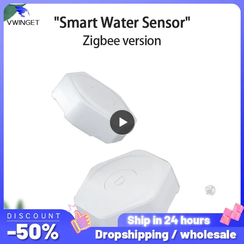 

Flood Sensor Water Tank Zigbee Tuya Leakage Detector Intelligent Linkage Alarm Smart Water Sensor Security Alarm System