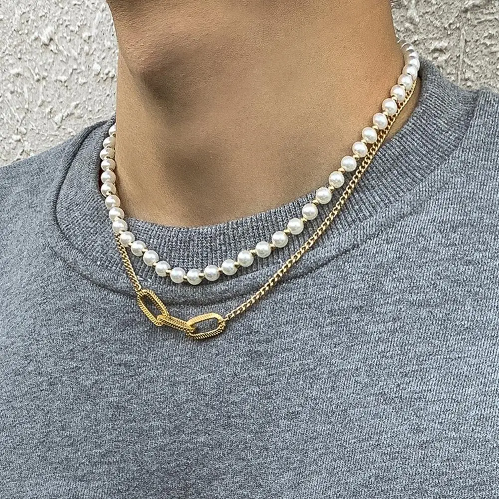 

Excellent Necklace Long Service Time Lightweight Personalized Hip Hop Style Choker Necklace Choker Necklace Men Necklace
