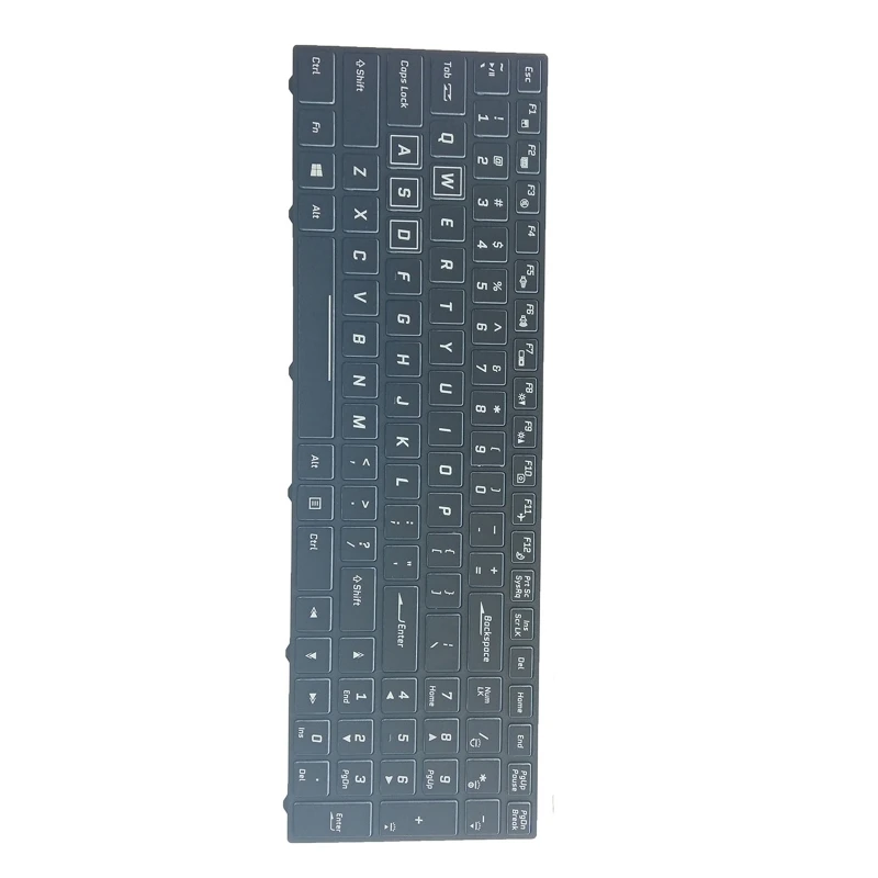 Клавиатура ноутбука (США английский) с подсветкой для CLEVO N850 N950 N857HK N857HJ цветной