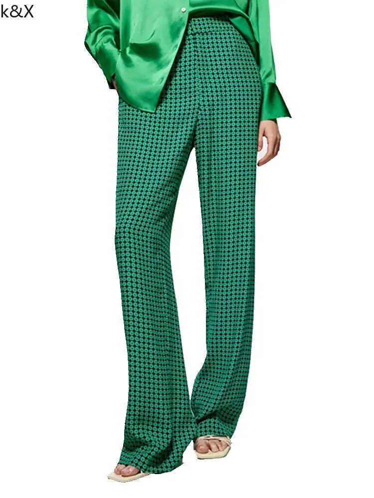 

2022 New Summer Women's Pants Vantage A-Line Casual Plaid Shorts Mid Waist Short Fashion Girls Streetwear Pants