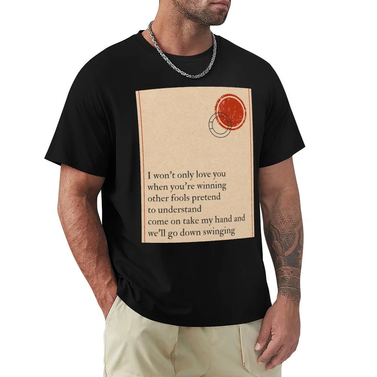 Футболка Bill Murray-I Won't Only Love You When You're Winning футболка с рисунком мужская одежда