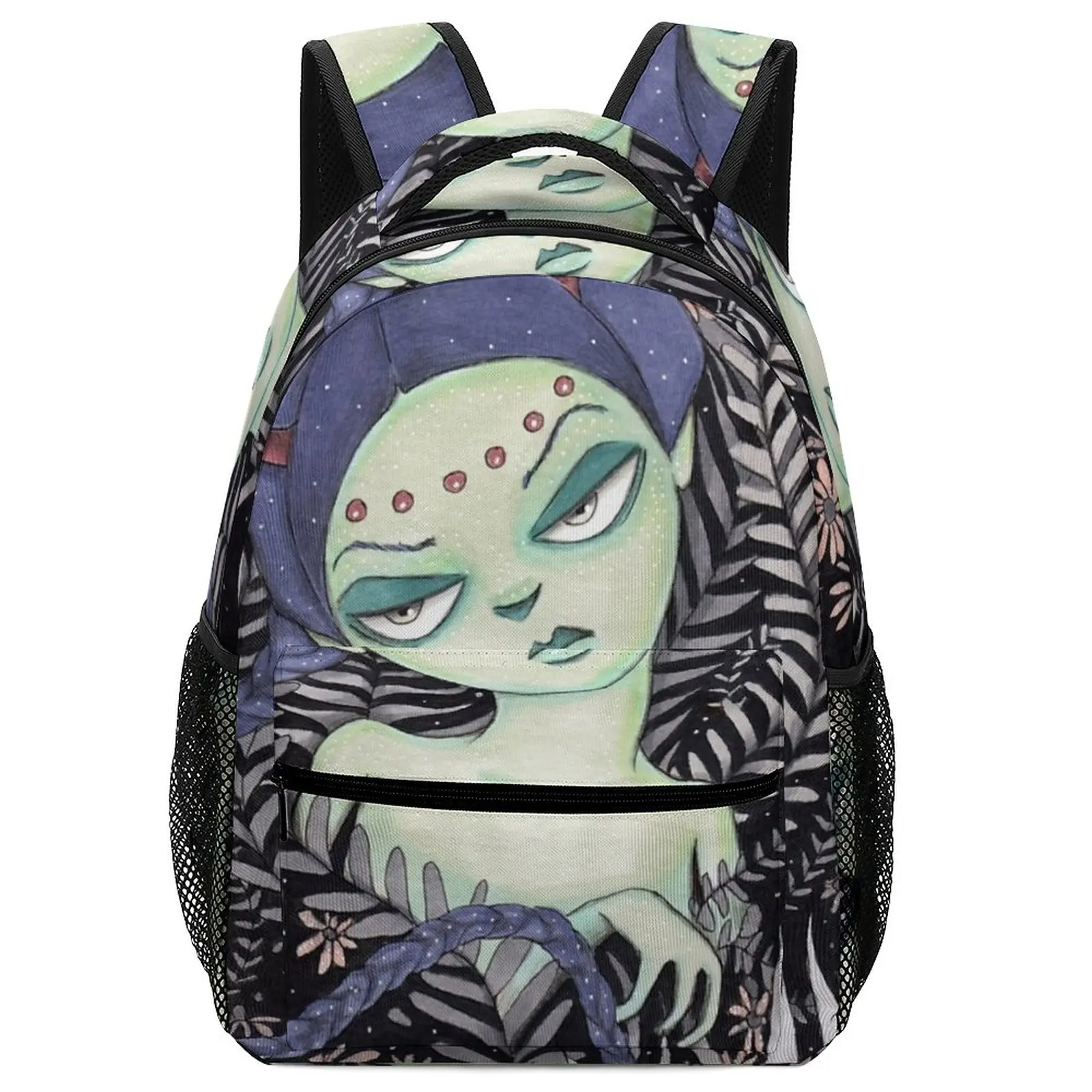 Cute Funny Spring  Children Kids Children's Transparent Backpack Women School Bags Schoolbag Teenage Girls