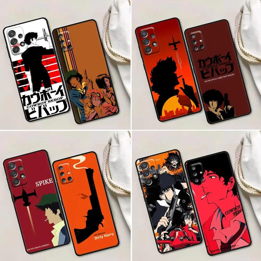 

Space Cowboy Bebop Anime Phone Case For Samsung Galaxy A32 A33 A31 A23 A22 A21S A13 A12 A03 A02 01 Silicone Cases Cover