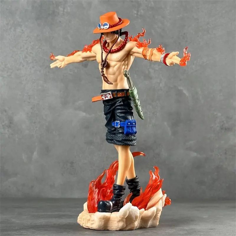 Фото Коллекционная статуэтка Monkey D. Luffy (27 см) из One Piece: эластичные руки, статичная модель, украшение для рабочего стола/изголовья кровати, подарок на день рождения другу №5