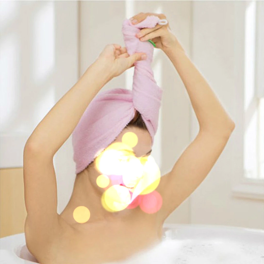 Полотенце из микрофибры быстросохнущая Волшебная сушка волос пачка rban накидка