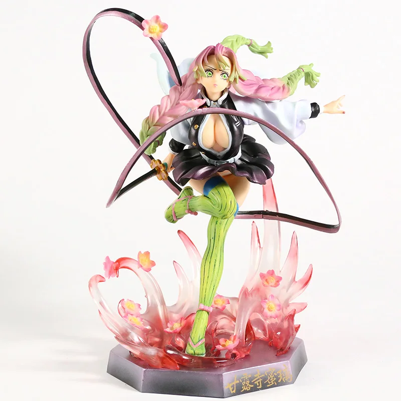 

Demon Slayer Kanroji Mitsuri PVC Figure Model Doll Toy Colletible Figurals