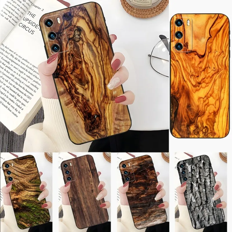 

Vintage Oak Bark Phone Case For Sumsung A53 A13 A12 A52 A51 A73 A32 A50 A20 A21 A22 A31 A40 A70 S Silicone Black Coque