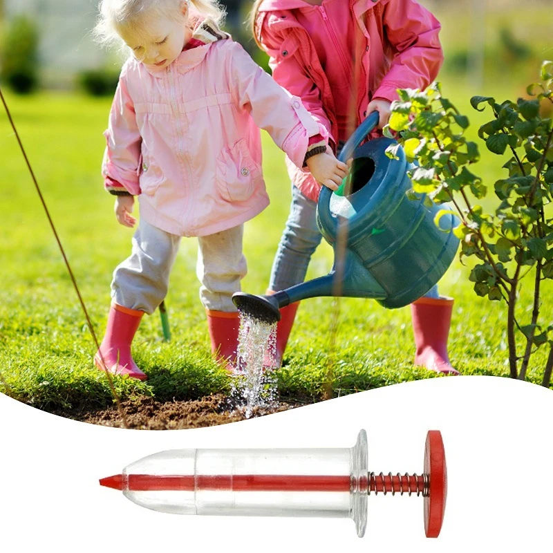 

Syringe Seeder Mini Sowing Seed Dispenser Garden Seed Sower Planter Manual Seeding Tools Flower Pot Flower Bed Gardening