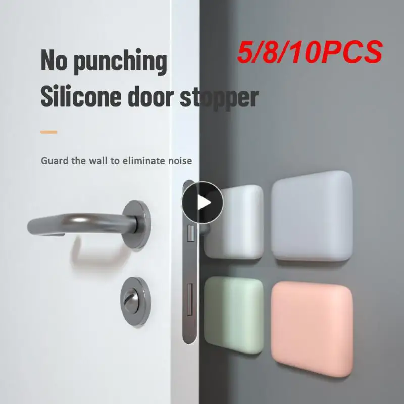 

5/8/10PCS Thickening Door Fender Mute Stickers Self Adhesive Mute Rubber Pad Door Accessories Tools Wholesale Doorknob