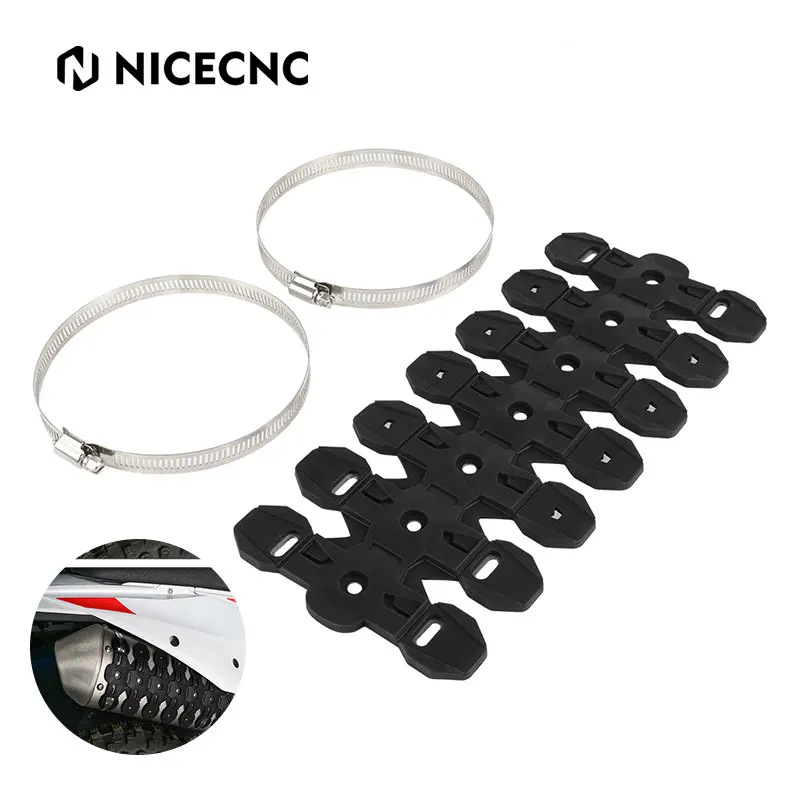 

NICECNC Exhaust Muffler Silencer Protector Guard Cover For 2T 4T HONDA CR CRF XR 250 450 BETA RR RRS XTRAINER 300 Motorcycle