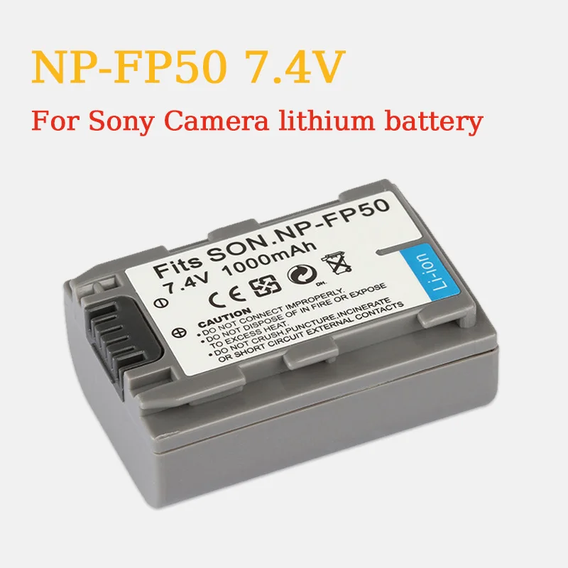 NP-FP50 NPFP50 Аккумулятор для камеры Sony DCR DVD92 DVD203 DVD205 HC41 DCR-30 HC23E HC21E HC24E SR40E SR70E SR60E