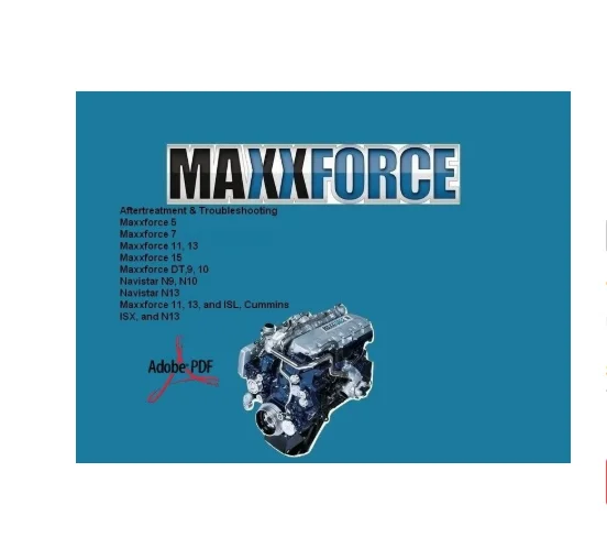 

Maxxforce Service Repair Manual Diesel Engines Full DVD PDF